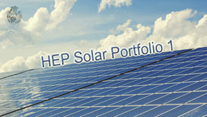 HEP Solar Portfolio 1 Übersicht Solarfonds