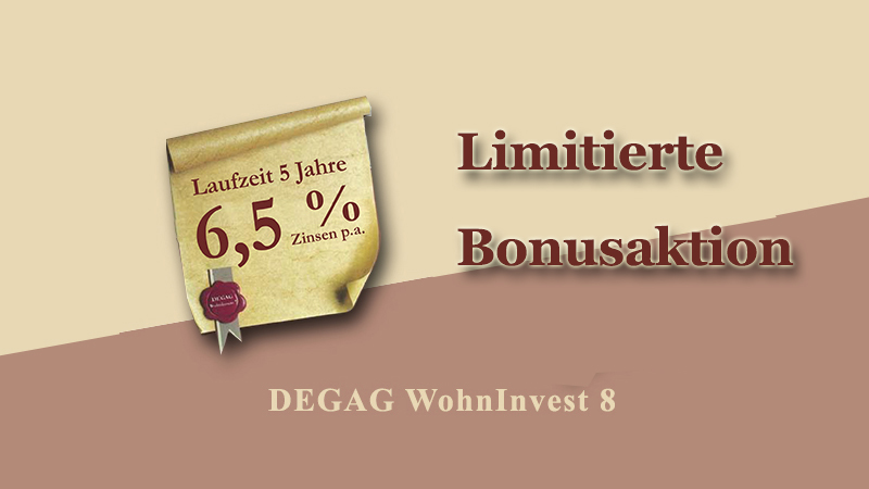 DEGAG Limitierte Bonusaktion 800b DEGAG Limitierte Bonusaktion