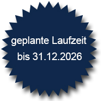 geplante Laufzeit bis 31 12 2026