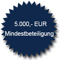 5000 Euro Mindestbeteiligung