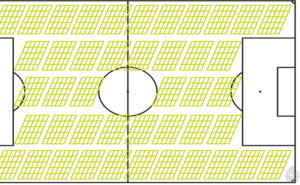 Solarpark Fußballfeld HEP
