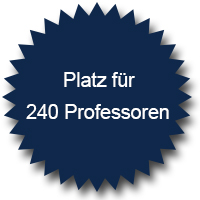 Platz für 240 Professoren