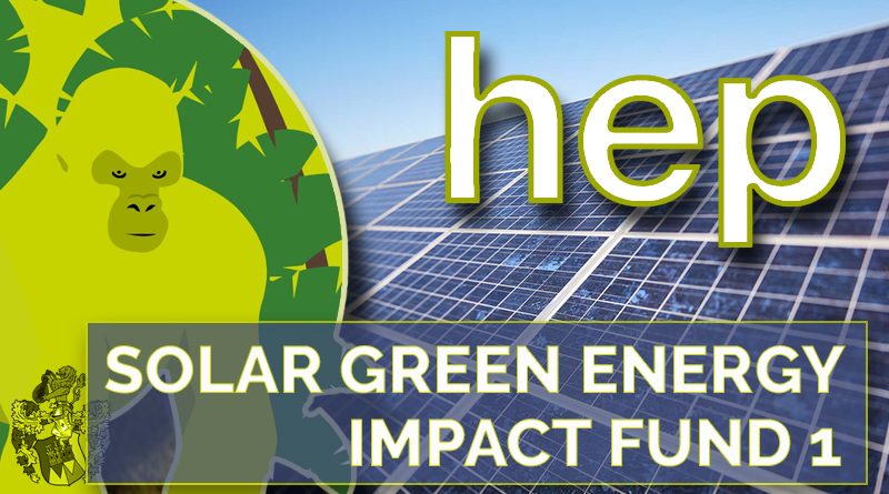 Klimaschutz Energiewende Fonds hep Solarpark Kapitalanlage